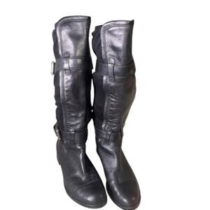 Women's Cole Haan Whitley Riding Boots Size 7 1/2 B Leather